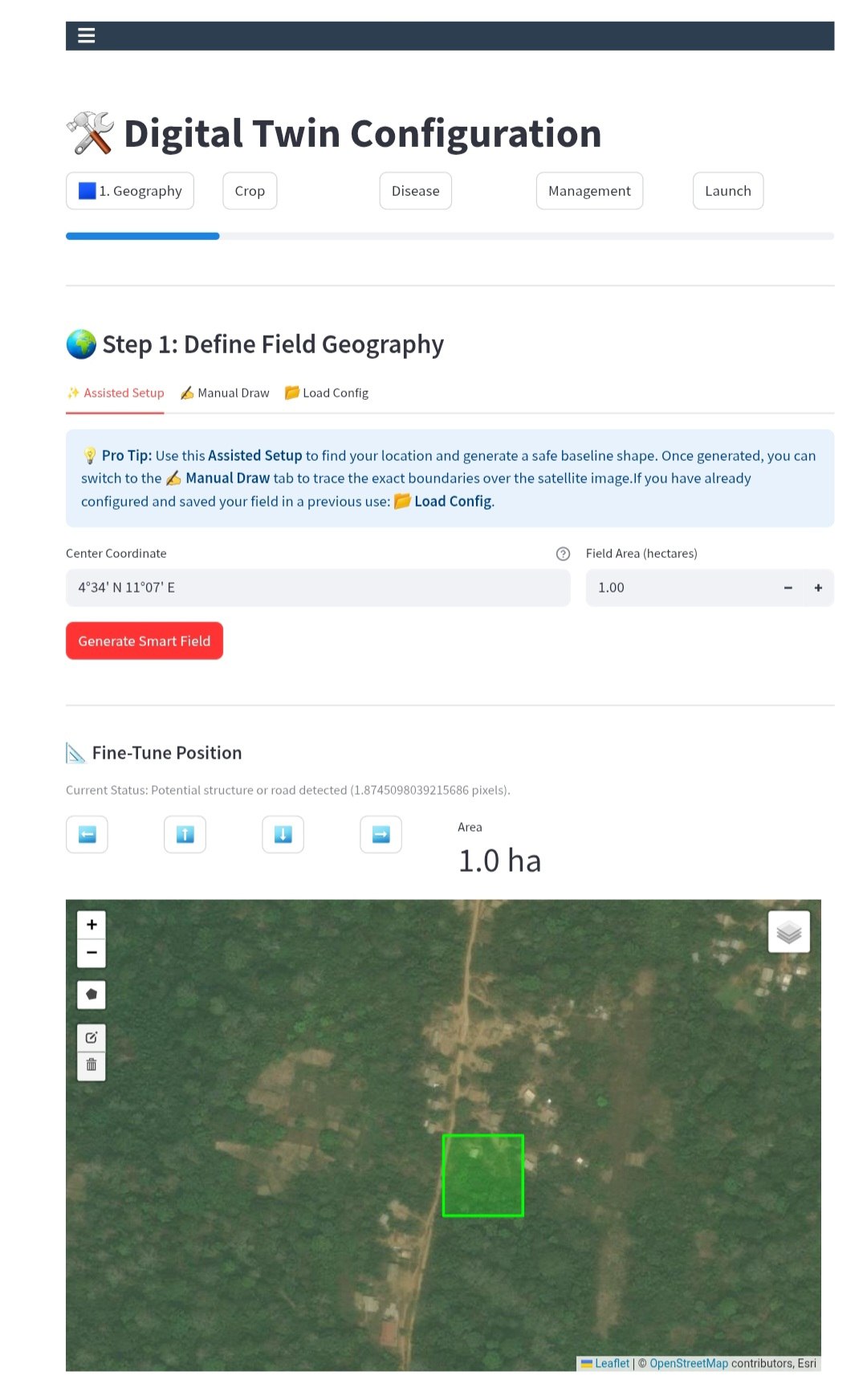 AEF Crop Intelligence – Jumeau numérique pour l'agriculture de précision